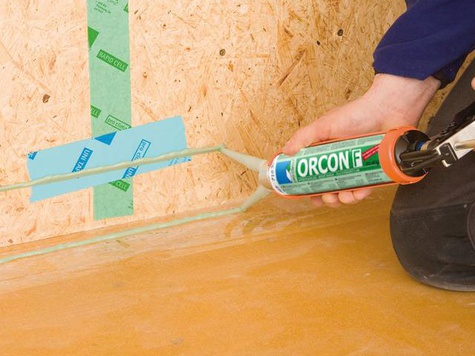 1. Raccord d’un panneau OSB à une dalle avec DA-S