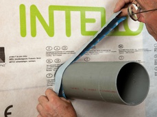 3. Coller sur le conduit