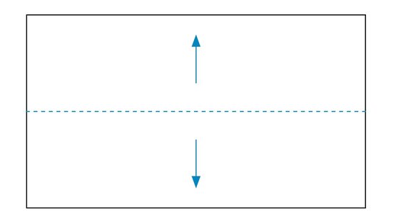 d. Indications concernant la position du faîtage et le sens d’écoulement des eaux